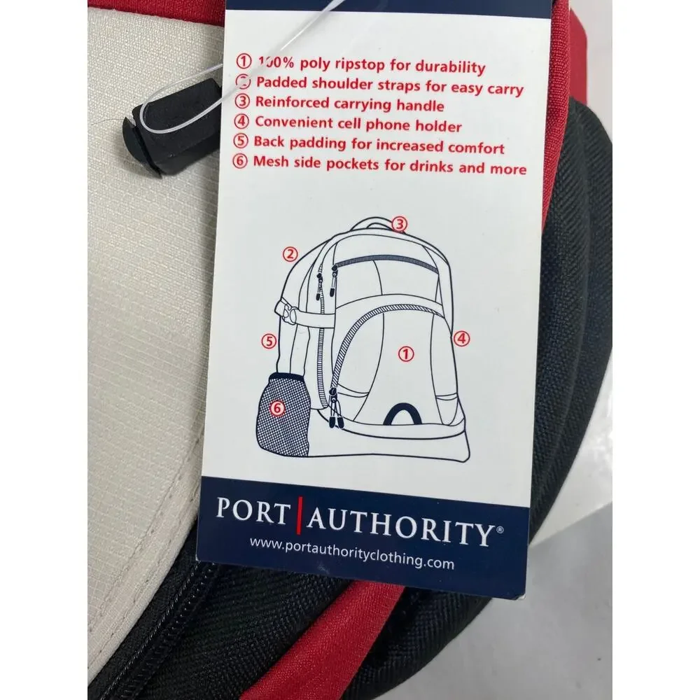 RARE - Vintage Port Authority Urban Backpack BG77 Branded merchandise By Zynga